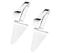 NAMOARLY Set 2pezzi Pala Pizza in Acciaio Inossidabile Isolamento Termico e Design Semplice per Uso Quotidiano in Cucina e Preparazione Dolci e Torte