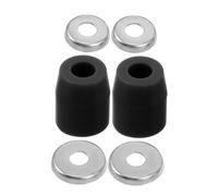 NAMOARLY Set Boccole per Skateboard Antivibrazione Cuscinetti Ammortizzatori e Rondelle di Ricambio, Kit Ricostruzione Gommini Morbidi e Durezza Media, Supporti Antivibranti per Longboard,