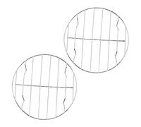 NAMOARLY Supporto per Costine per Barbecue Griglia per Spiedini Design Antiaderente per Griglia