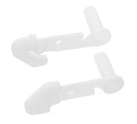 NAMOARLY Supporto Porta Frigorifero in Plastica Resistente 2 Pezzi, Fermo Porta Congelatore per Ricambio Camper, Clip Fermaporta con Gancio Cerniera per Riparazione Porte