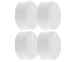 NAMOARLY Termostato Resistente Uso Struttura per Commerciale Domestico e Manopola Mini in 4 Pezzi Plastica Bianca Regolazione Precisa Frigorifero Frigo