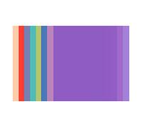 Namolit 8 Colors/set Transparent Gel Lighting Filter 30 * 30cm/ 12 * 12in Coloured Overlays Tinted Correction Gels Light Filters Plastic Sheets for LED Light Studio Flash Strobe DJ Light