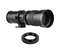 Namolit Camera MF Super Teleobiettivo zoom F/8.3-16 420-800mm T2 Mount con anello adattatore AI-Mount universale 1/4 filettatura di ricambio per Nikon AI-Mount D50 D90 D5100 D7000 D3 D5100 D3100 D3000
