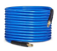 NAMOTEK Tubo di ricambio ad alta pressione da 30 m per serie Kärcher K2 K3 K4 K5 K6 K7 - Prolunga con kit di pulizia tubi e attacco rapido - Nero