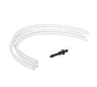 namroh.HC 3 tubi per latte, lunghezza 36 cm, compatibili con macchine da caffè Jura + 1 raccordo per capezzolo