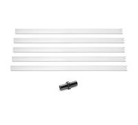 namroh.HC® 5 tubi per latte adatti per ugelli per schiuma Saeco Philips, 1 capezzolo di collegamento