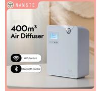NAMSTE Diffusore di oli essenziali per la casa con macchina per l'aria profumata con tecnologia intelligente Spruzzatore per deodoranti per aromaterapia Bluetooth WiFi