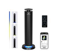 Namste Starter kit diffusore senza acqua senza fili con luce a LED - camera da letto nebbia silenziosa copertura 2000 mq, app+telecomando+controllo pulsante, aria fredda 120 ml diffusori di oli