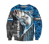 Namufeitrade Amo la Pesca al Walleye 3D Felpa con Cappuccio da Uomo Autunnale con Stampa su Tutta la Superficie Felpa con Cerniera Giacca Casual Unisex Streetwear Pullover