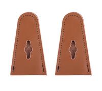 Namvo 1Pair Tiro Con L'arco Arco Arto Punta Protettore, Punta Dell'arco Protector In Pelle Bow Tip Guard Per Outdoor Caccia Ricurvo Bow