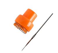 Namvo 1PCS Wire Crochet Loom Orange Wire Mesh Crinkle Rilascio automatico per maglieria