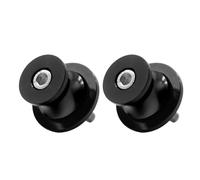 Namvo 2 perni per cavalletto laterali per moto in alluminio nero da 10 mm per bici sportive, bici da strada, cavalletto posteriore e supporti per sollevamento paddock