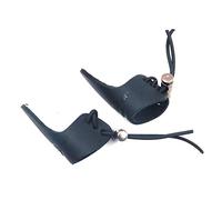 Namvo 2 Pezzi tiro con L'Arco Dito Linguetta in Pelle Anello Pollice Freccia Dito Guanto Dito Pad per la Caccia Arco Lungo tiro con L'Arco Nero