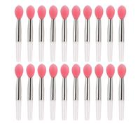 Namvo 20 mini applicatore per labbra in silicone, pennello per trucco, mini pennello riutilizzabile in silicone, applicatore per labbra portatile