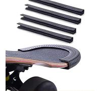 Namvo 2Pair Protezioni per Il Naso e la Coda della tavola da Skateboard, Proteggi Bordi per Longboard Copertura in Gomma Resistente agli Urti