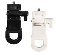 Namvo 2pcs Selfie Light Clip Supporto per Monitor Antiscivolo con 1/4 Vite Universale per Multiuso Morsetto Fotocamera Supporto Luce Telefono Attacco per Laptop Treppiede Live Stream