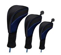 Namvo 3 Pz/Set Golf Driver Testa in Legno Club Copre Attrezzature Palo Protettivo Manicotto Professinal Golf Putter Testa Protezioni