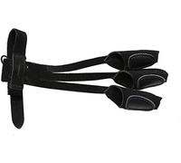 Namvo Archery Glove 3 Finger Guard Guanti protettivi da tiro in Pelle, equipaggiamento Protettivo per tiro con L'Arco Adatto per Gare di tiro con L'Arco all'aperto Marrone