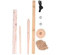 Namvo Bow Drill Kit Fire Starter Primitive Wood Survival Practice Friction Fire Tool Scout Outdoor Activity Kit Divertente Primitive Survival Accessory per l'insegnamento Formazione Verso l'esterno