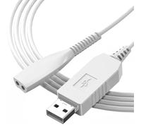 Namvo Cavo di ricarica USB depilazione per Braun Silk-epil 9, 7, epil 5, 9