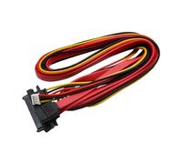 Namvo Cavo integrato di alimentazione dati, mini jack Ph2.0 a 4 pin e SATA 3.0 a SATA 22 pin (7 + 15 pin) SATA 3 6 Gbps