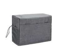 Namvo Copri Macchina da Cucire con Tasche, parapolvere Compatibile con la Maggior Parte delle Macchine da Cucire Standard sin-Ger e Brother, Grigio