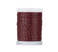 Namvo Corda per Arco da 110 m Filo per servire e Corda in Nylon Resistente per Archi Forniture per tiro con L'Arco Adatte per Sport all'Aria Aperta (Rosso e Nero)