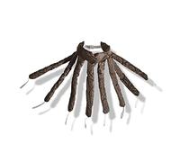 Namvo Curling Rod senza calore, bigodini in seta senza calore, arricciacapelli per capelli lunghi e medi, arricciacapelli per capelli marrone