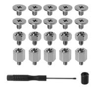 Namvo Kit viti M2 NVMe Viti di montaggio SSD con cacciavite di montaggio compatibile con schede madri Asus