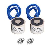 Namvo KK-P20 / 15 3 kg - Magneti magnetici ad aspirazione DC 12 V, per sollevamento e magnete, 2 pezzi