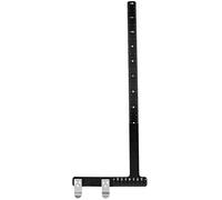 Namvo Strumento Quadrato per Arco a Forma di L per Archi ricurvi e composti Misurazione accurata 32,6 x 12 cm Nero