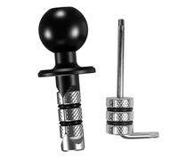 Namvo Supporto per attacco manubrio Fo-Rk in metallo con sfera in TPU da 1 pollice adatto per fori di stelo con diametri da 12 mm a 25,4 mm, compatibile con RAM Mount B Dimensioni 1" sfera a doppia