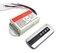 Namvo Wall Switch Wireless e Telecomando 220V a Due Vie, a Tre stadi Interruttore Wireless Digitale Remote Control Switch