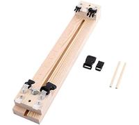 Namvo Wood Paracord Jig Braccialetto Braccialetto Maker Strumento Fai da Te per intrecciare Il Cavo del Paracadute Intreccio con matasse Fibbie libere 35 cm