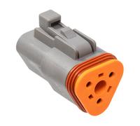 NAMZ, connettori Deutsch DT. Grigio, alloggiamento spina, 3 pin Universale