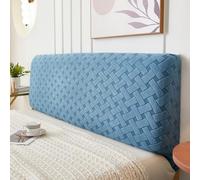Namzi 1 copertura antipolvere universale lavabile per tutte le stagioni, semplice e moderna, copertura posteriore del letto, 150 cm di lunghezza (blu)