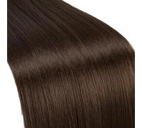 Namzi 2 extension lunghe intrecciate a coda di cavallo con elastico per capelli, nero scuro, dritte, avvolgenti, extension per capelli sintetici naturali morbidi, per donne da indossare tutti i giorni