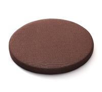 Namzi 40,6 x 40,6 x 5,1 cm, marrone, morbido, rotondo, per casa e cucina, cuscino antiscivolo per sedia comodo da usare tutti i giorni, 1 pezzo