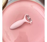 Namzi Pelapatate per mais, rosa, 1 pezzo, efficiente strumento di trebbiatura, ideale per la preparazione della cucina, lavorazione rapida del mais
