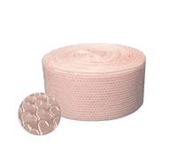 Namzi Rotolo di bolle d'aria antiurto a forma di cuore rosa da 5 m x 20 cm, per bomboniere, regali, pellicola protettiva, imballaggio, decorazione per matrimoni, membrana facile da usare (colore: rosa
