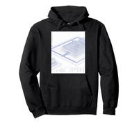 Nan Madol Temple Blueprint Dinastia Saudeleur Felpa con Cappuccio