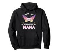 Nana Angel in My Memory Carino Family Remembrance Match Felpa con Cappuccio