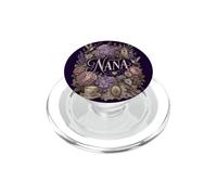 Nana Floral Hummingbird Garden Nonna Lavanda Bloom PopSockets PopGrip per MagSafe