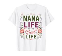 Nana Life is The Best Life Maglietta