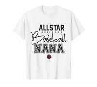 Nana of The Birthday Boy All Star Baseball Nonna Maglietta