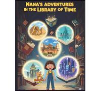 Nana’s Adventures in the Library of Time: An Educational Coloring-Story Adventure for Kids about Reading, History, and Imagination