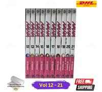 NANA Serie Manga Completa Set 1-21 Volume 1-21 Versione Inglese