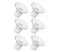 NaNaLazy 6 inserti flangiati da 21 mm, compatibili con Medela/TSRETE/momcozy S9/S10/S12/S9pro/S12pro universale, scudo indossabile per tiralatte e accessorio per il collettore del latte (24 mm)