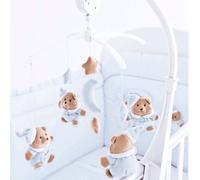 NANAN Giostrina Lettino Puccio Colore Azzurro