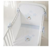 NANAN Piumone Lettino Set 4 Pezzi Puccio Star colore Azzurro 12817A